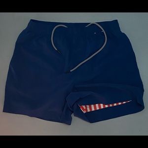 Chubbies shorts. Size M.  Blue with red and white lining.